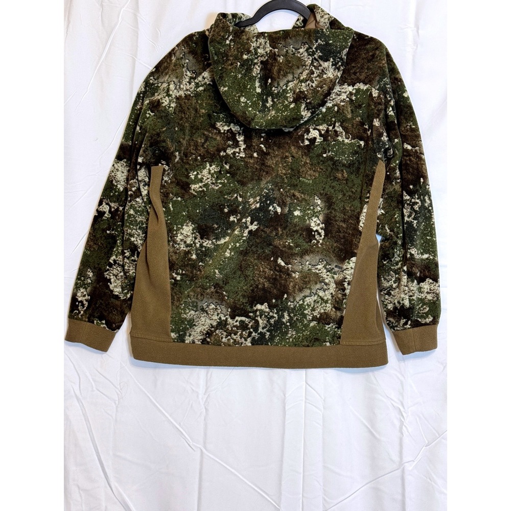 True‎ Timber Camo Fleece Hoodie Pullover Size S Hooded Sweatshirt - Picture 4 of 5